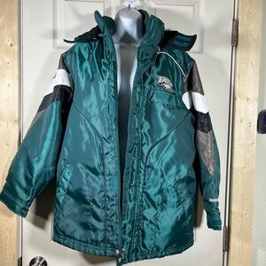 Reebok Kids Teal Philadelphia Eagles Puffer Jacket